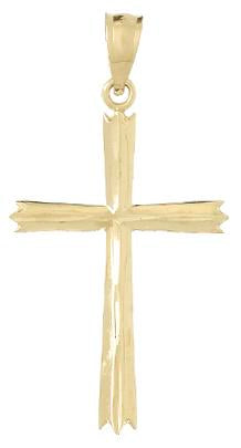 10k Cross Pendant