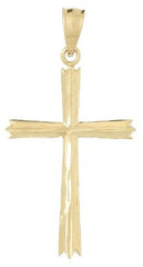 10k Cross Pendant