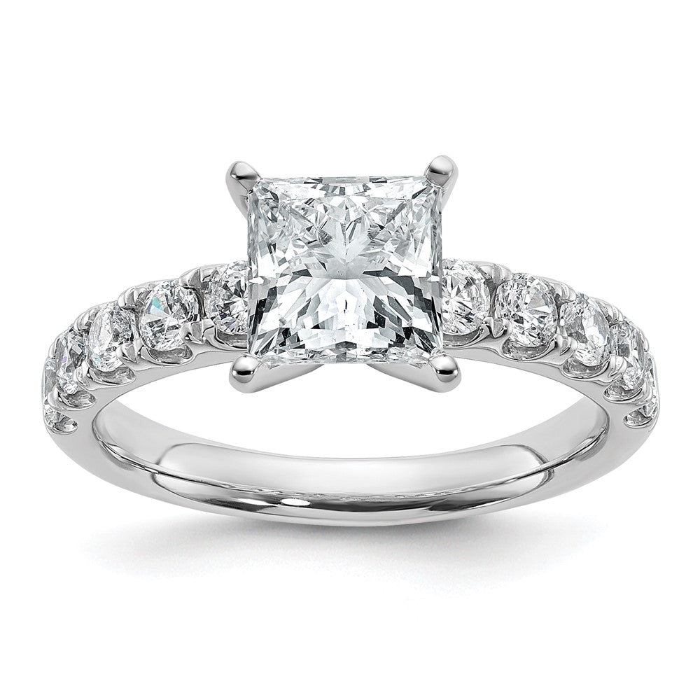 Solitaire Ring in 14K White Gold (5 ct. tw.), Size 7 - Sophia Jewelers