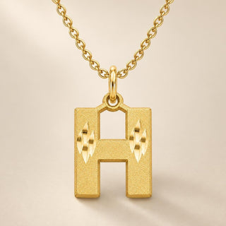 Initial 14K Gold Charms - Sophia Jewelers