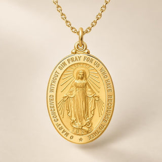 Saint & Medal 14K Gold Pendants - Sophia Jewelers