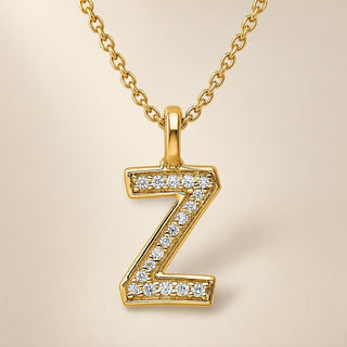 Initial 14K Gold Pendants - Sophia Jewelers