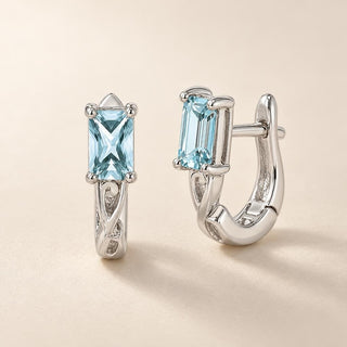 Aquamarine Earrings - Sophia Jewelers