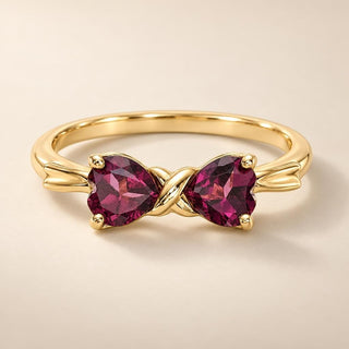 Yellow Gold Garnet Jewelry - Sophia Jewelers
