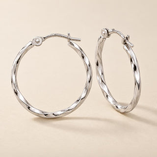 Medium Gold Hoop Earrings - Sophia Jewelers