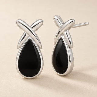 Onyx Earrings - Sophia Jewelers