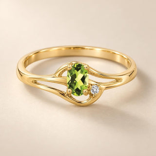 Peridot Rings - Sophia Jewelers