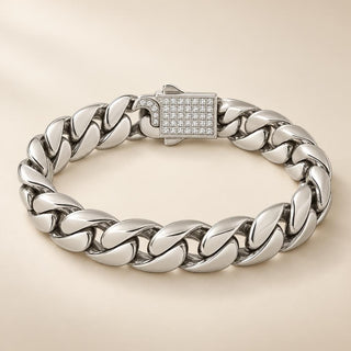Chisel Cubic Zirconia Bracelets - Sophia Jewelers