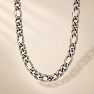 Chisel Figaro Chains - Sophia Jewelers