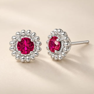 Ruby Earrings - Sophia Jewelers