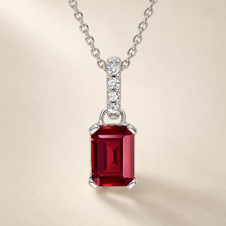 Ruby Pendants - Sophia Jewelers