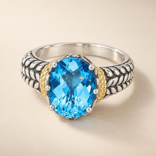Swiss Blue Topaz Rings - Sophia Jewelers