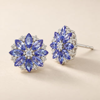Tanzanite Earrings - Sophia Jewelers