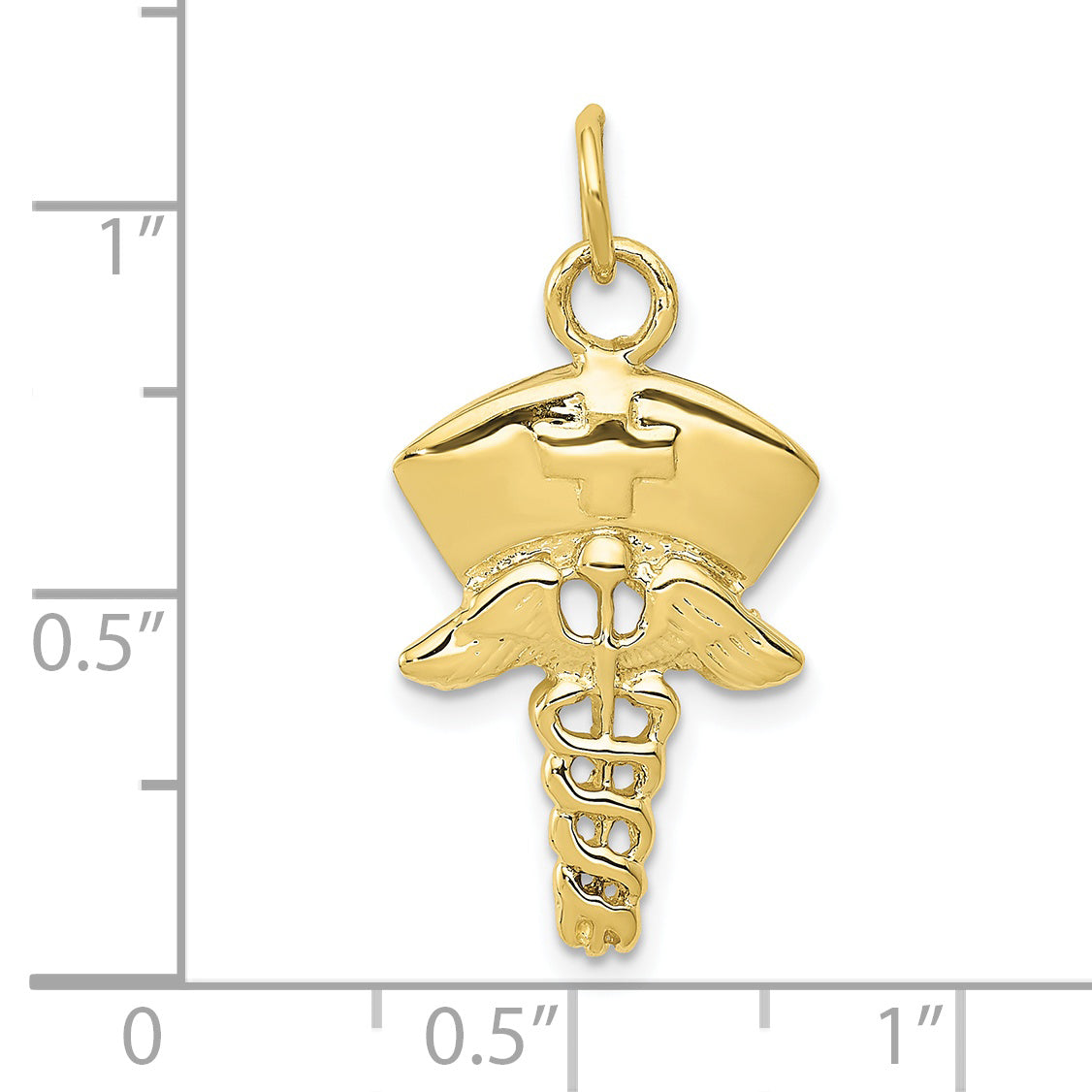 10k Nurse Symbol Charm