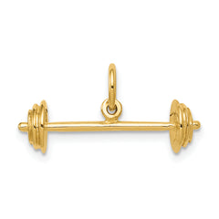 10k Barbell Charm