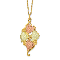 10k Tri-color Black Hills Gold Necklace