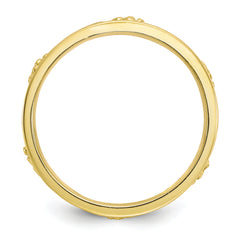 10K Tri-Color Black Hills Gold Men's Ring