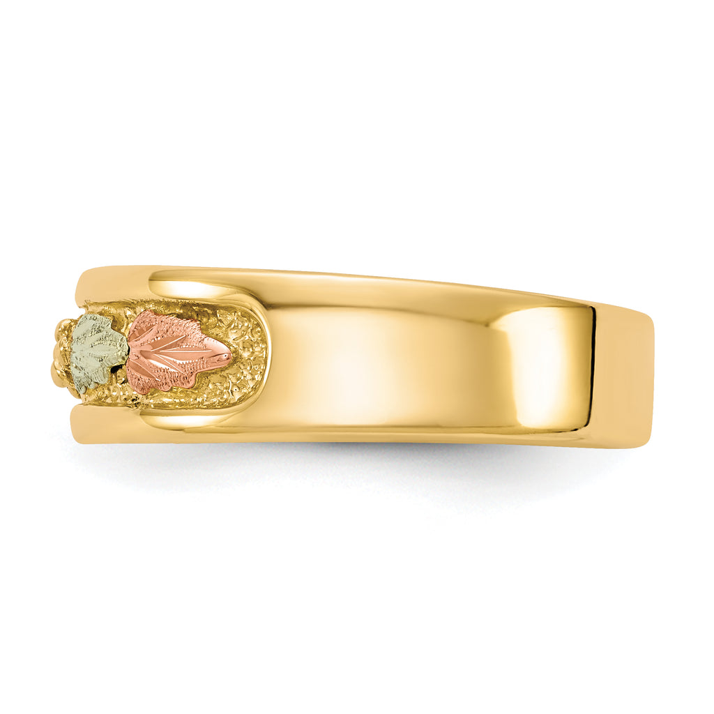 10k Tri-color Black Hills Gold Ring