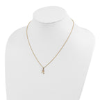 10K Tri-Color Black Hills Gold Hummingbird Necklace Polished Elegant Design