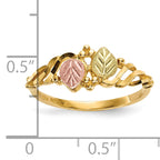 10k Tri-Color Black Hills Gold Ring