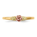 10k Tri-Color Black Hills Gold Rose Ring
