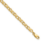 10k Solid Polished Fancy Bracelet