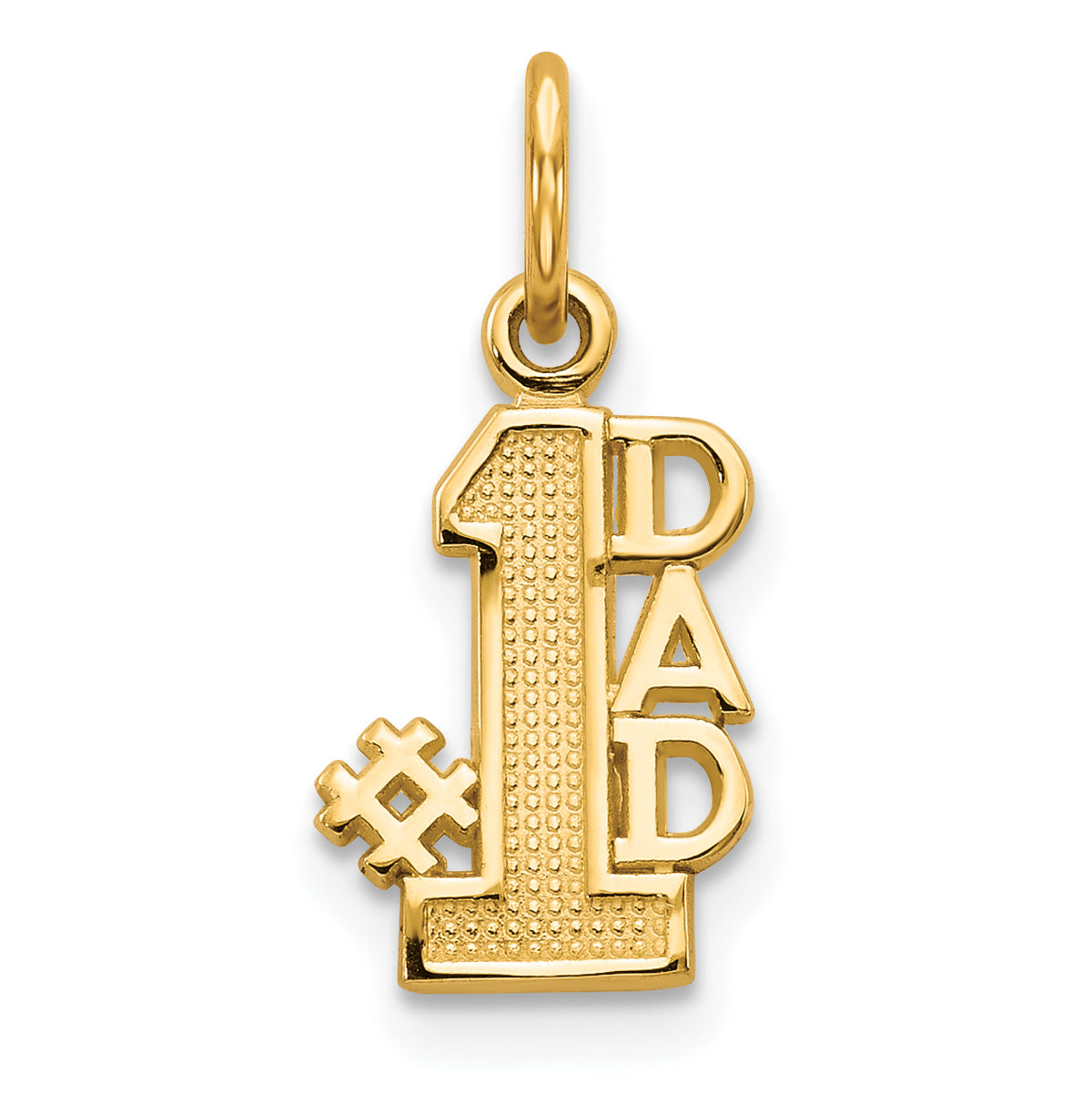 10K #1 DAD Charm