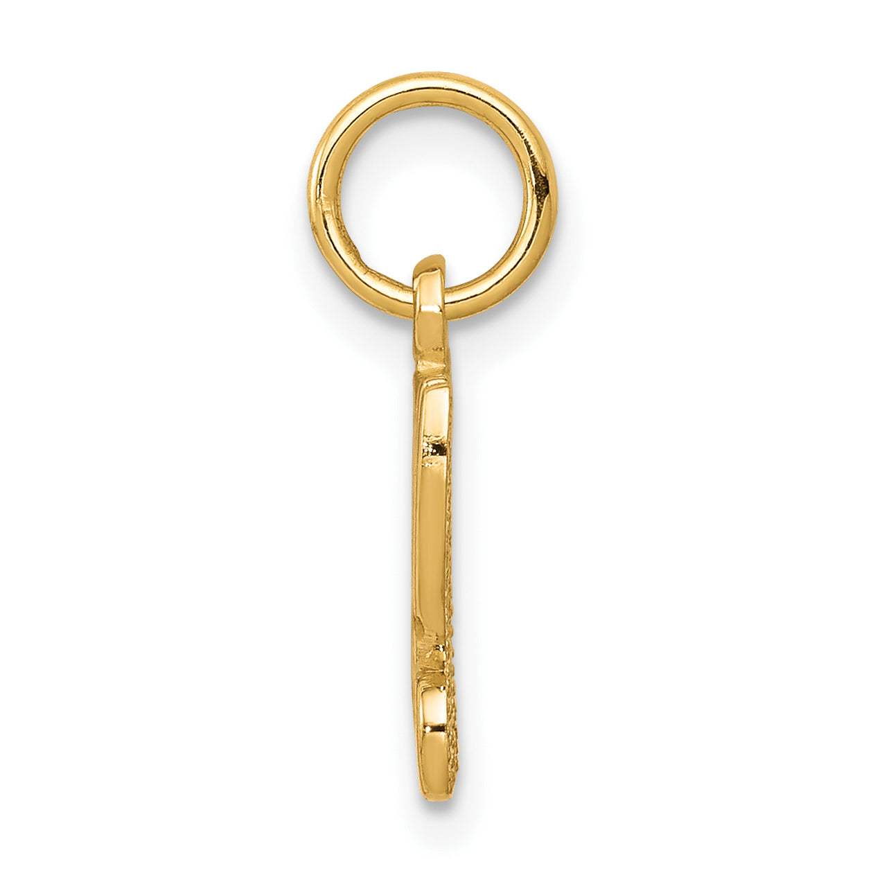10K Gold Solid I Love My Husband Polished Charm by Sophia Jewelers