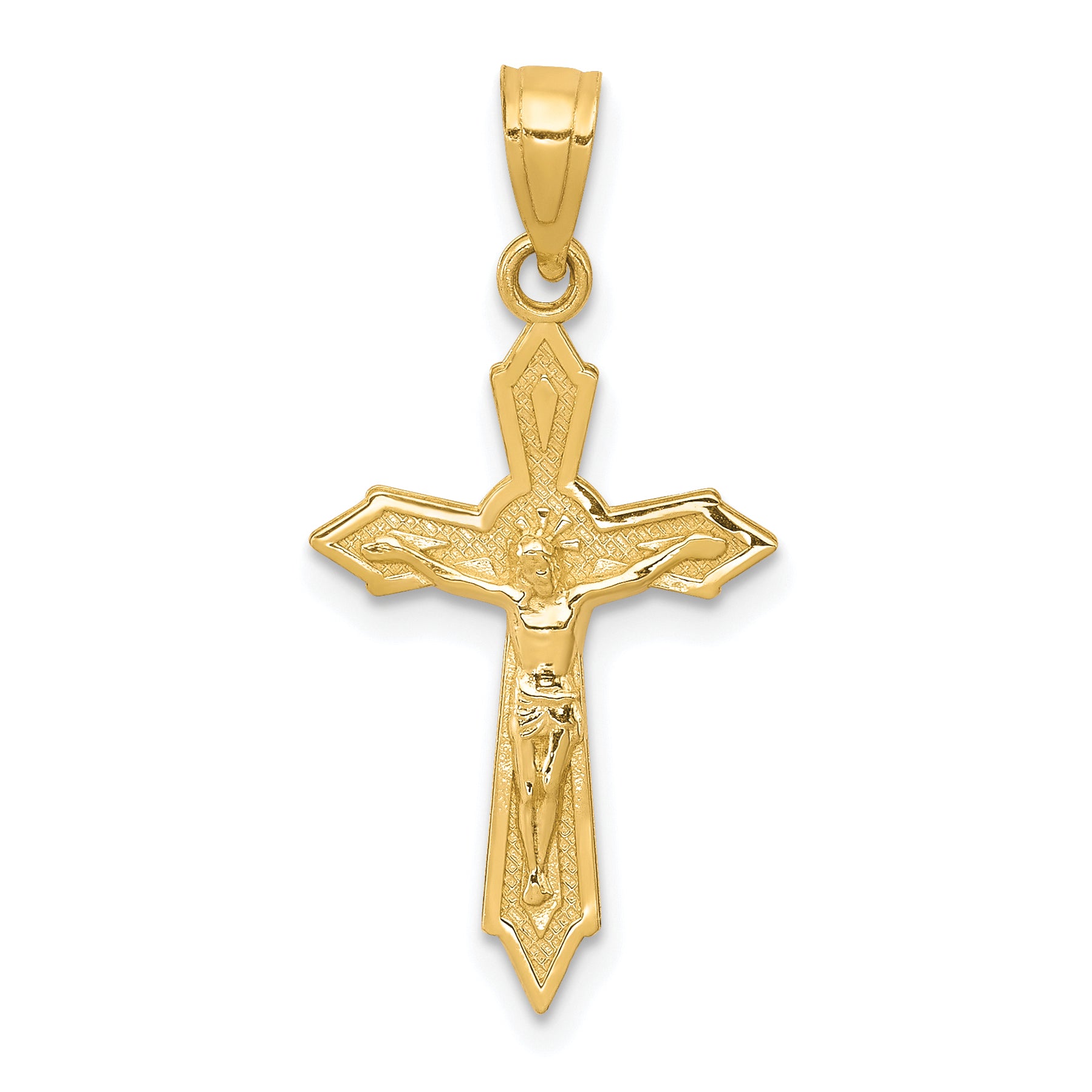 10k Crucifix Pendant