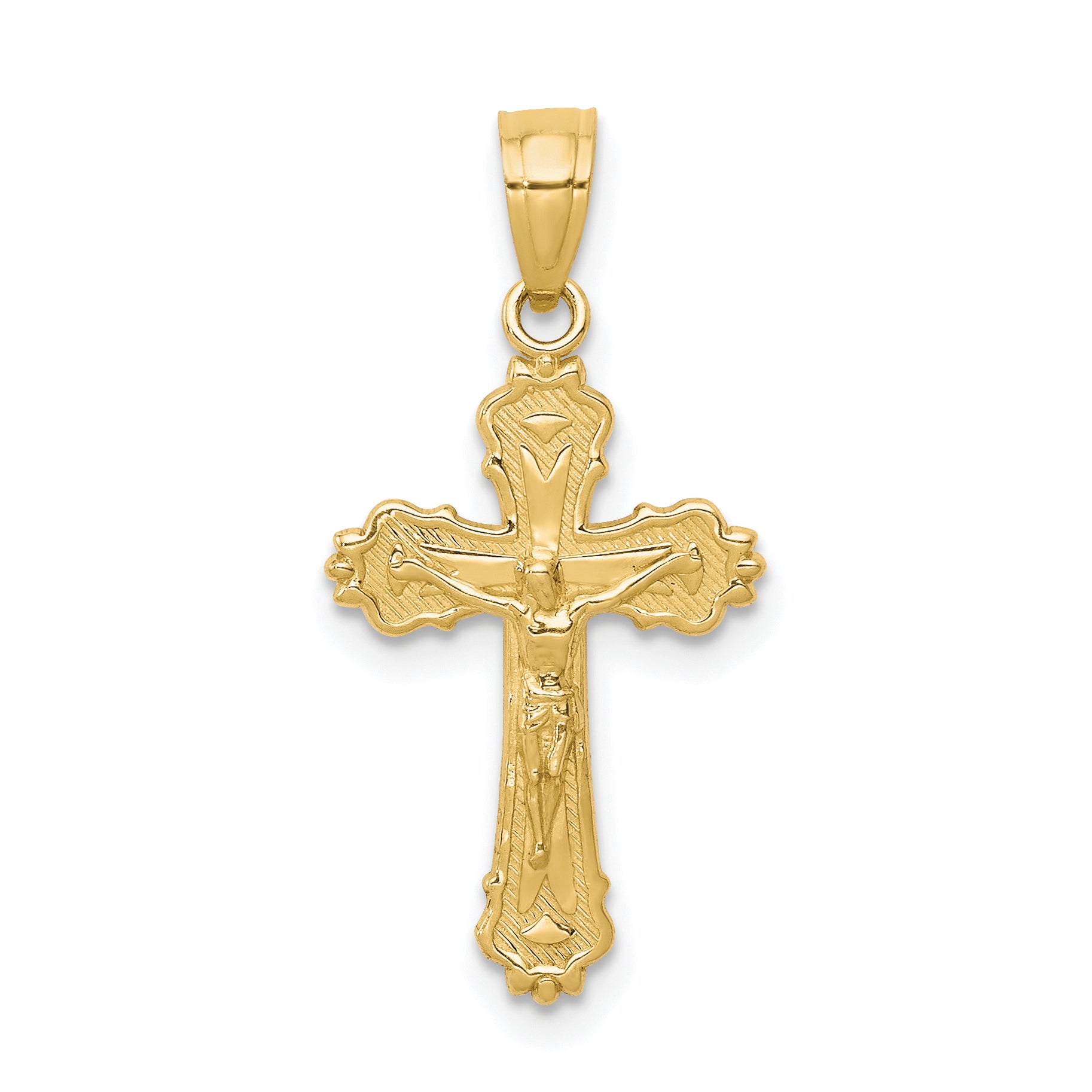 10k Crucifix Pendant