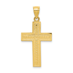 10k Cross Pendant