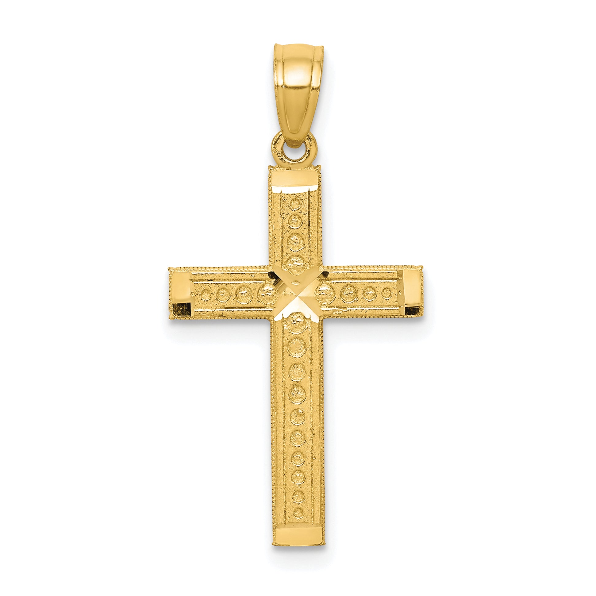 10k Cross Pendant Main image