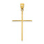 10k Cross Pendant