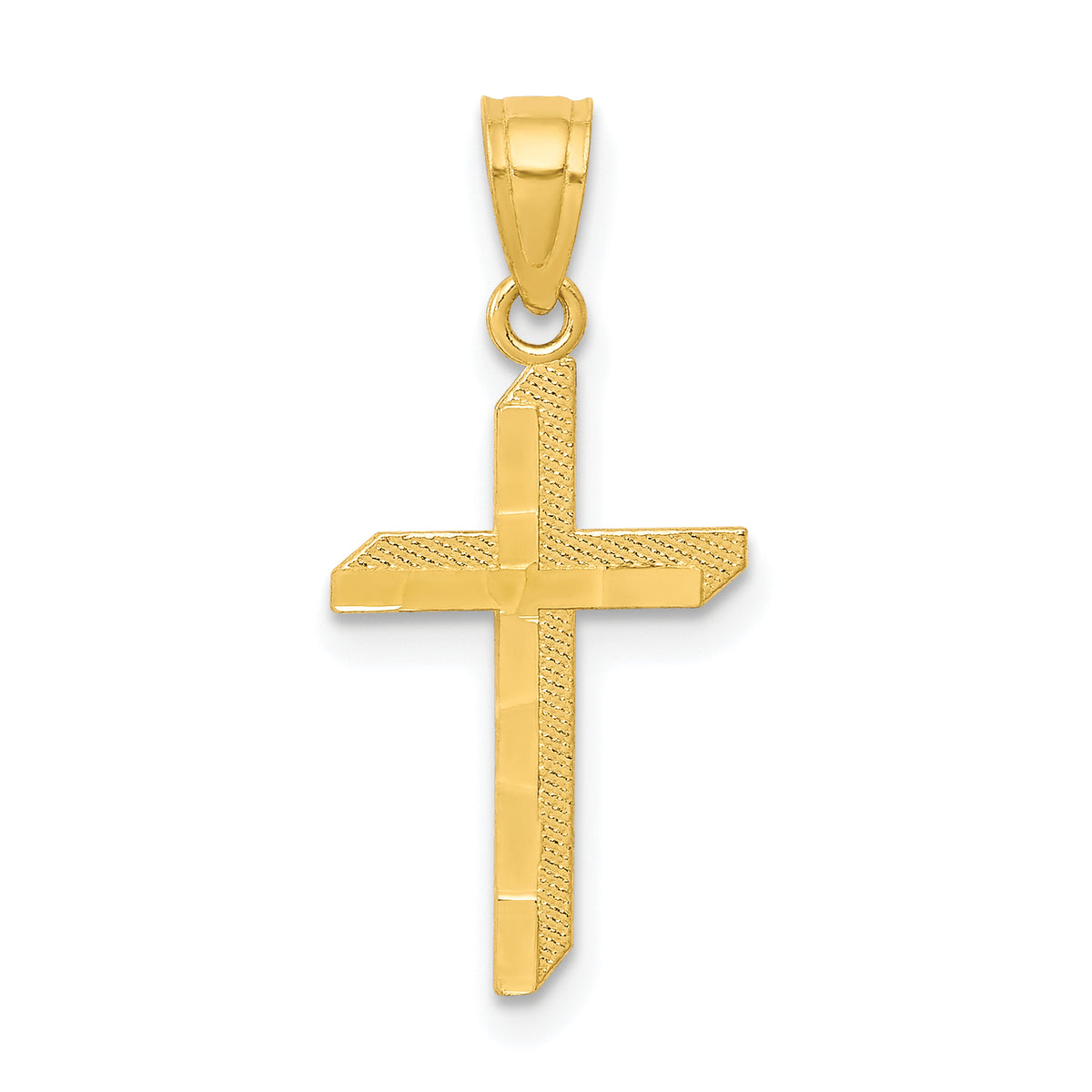 10k Cross Pendant