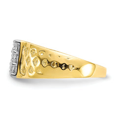10k CZ Baby Ring - 1.5