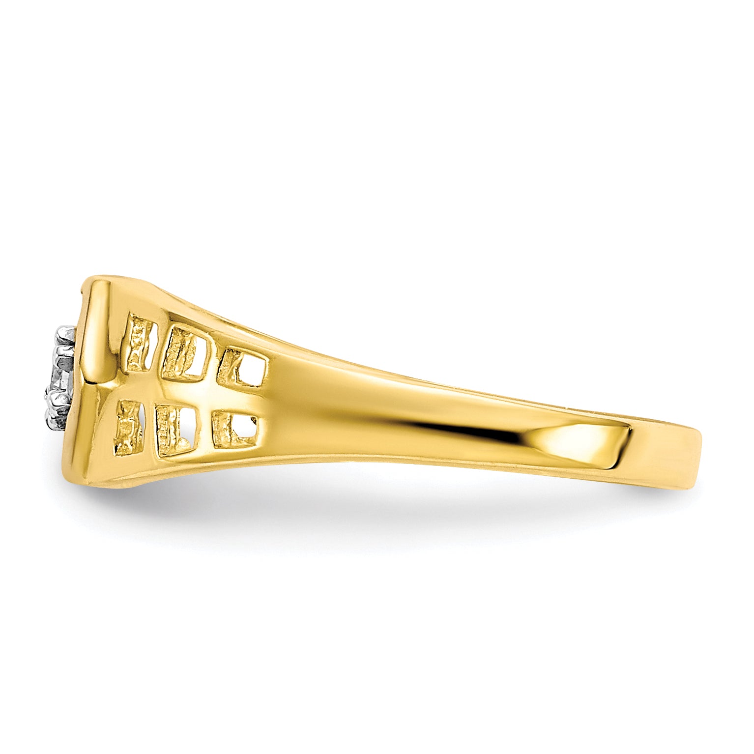 10k CZ Child's Ring