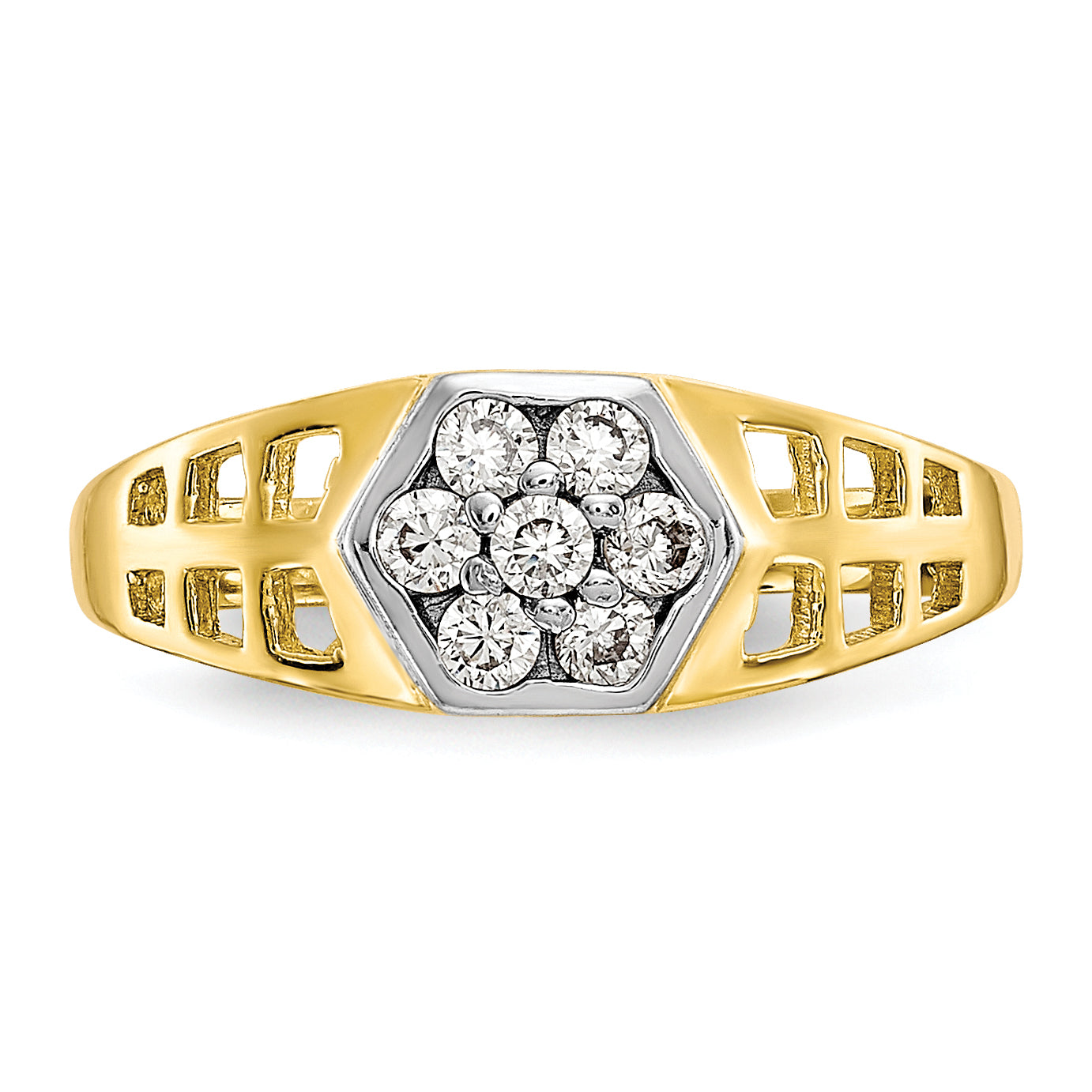 10k CZ Child's Ring