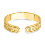 10k Heart Toe Ring