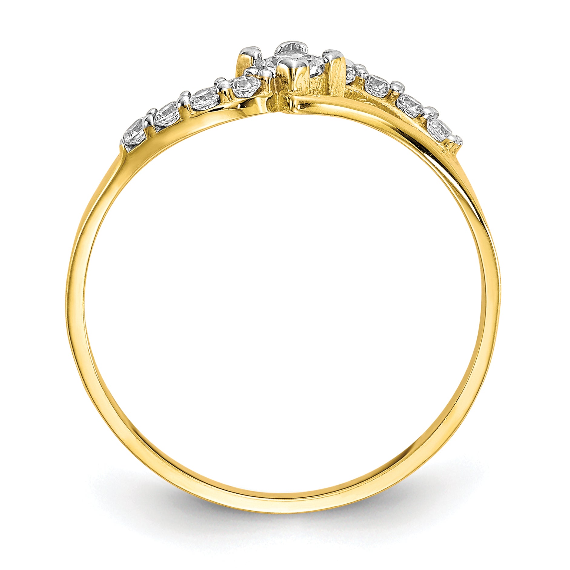 10k CZ Ring Secondary image