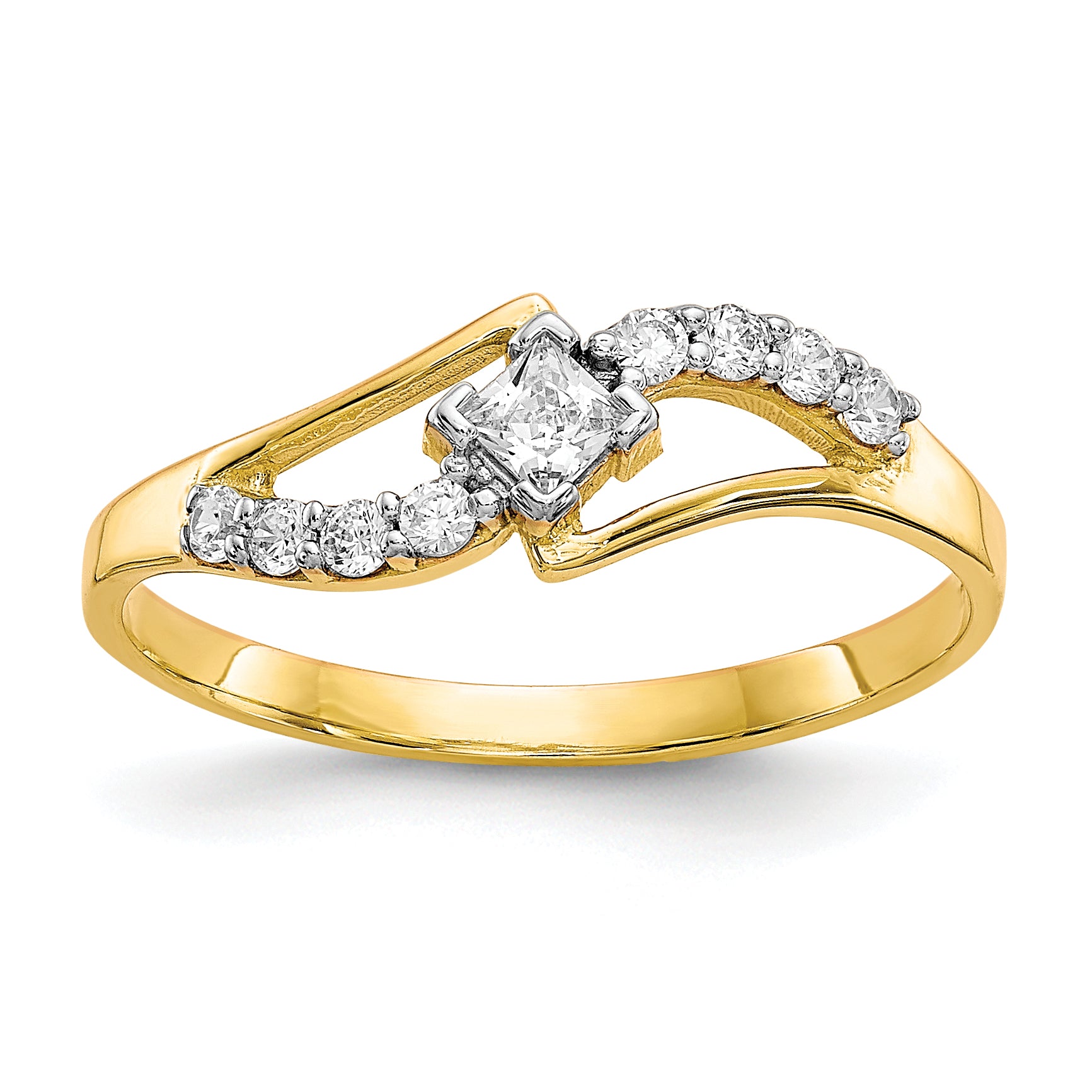 10k CZ Ring Main image
