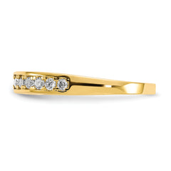 10k I LOVE YOU FOREVER  CZ Ring - 7
