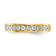 10k I LOVE YOU FOREVER  CZ Ring - 7