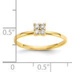 10k CZ Promise Ring