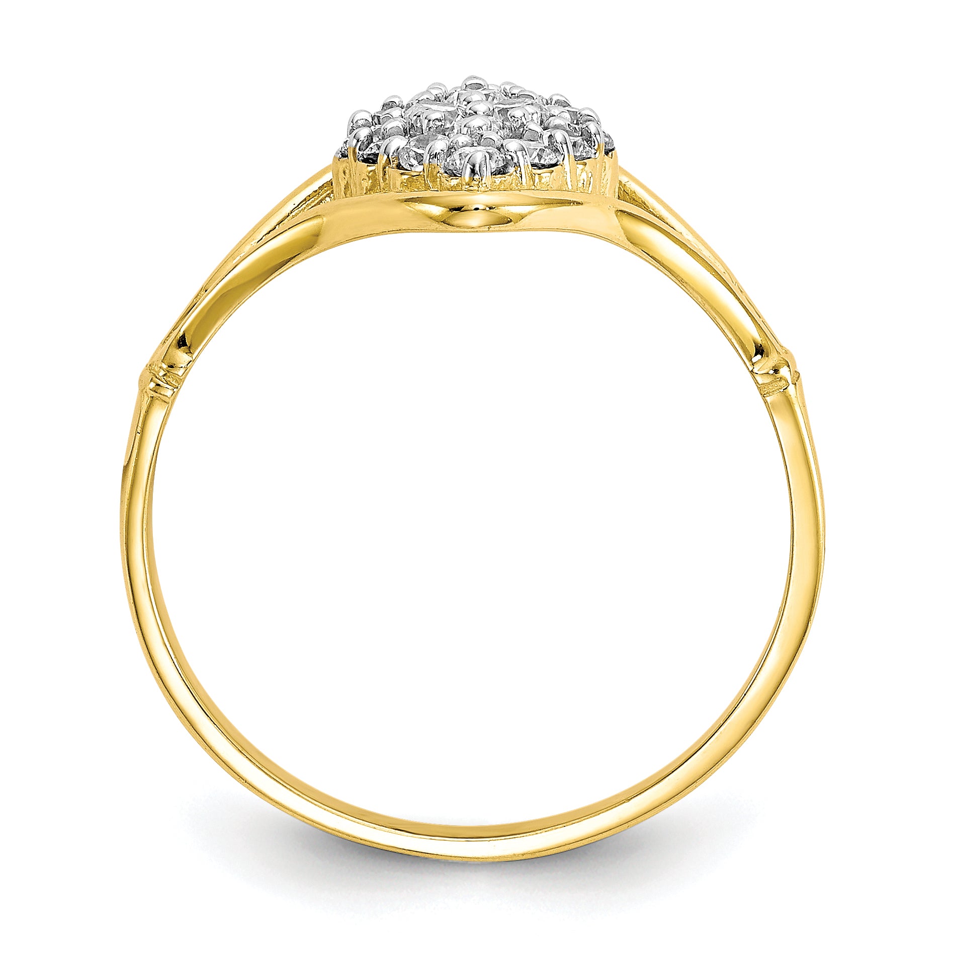 10k CZ Ring Secondary image
