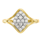 10k CZ Ring