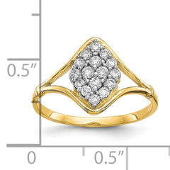 10k CZ Ring