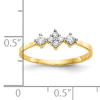 10k CZ Ring
