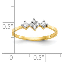 10k CZ Ring