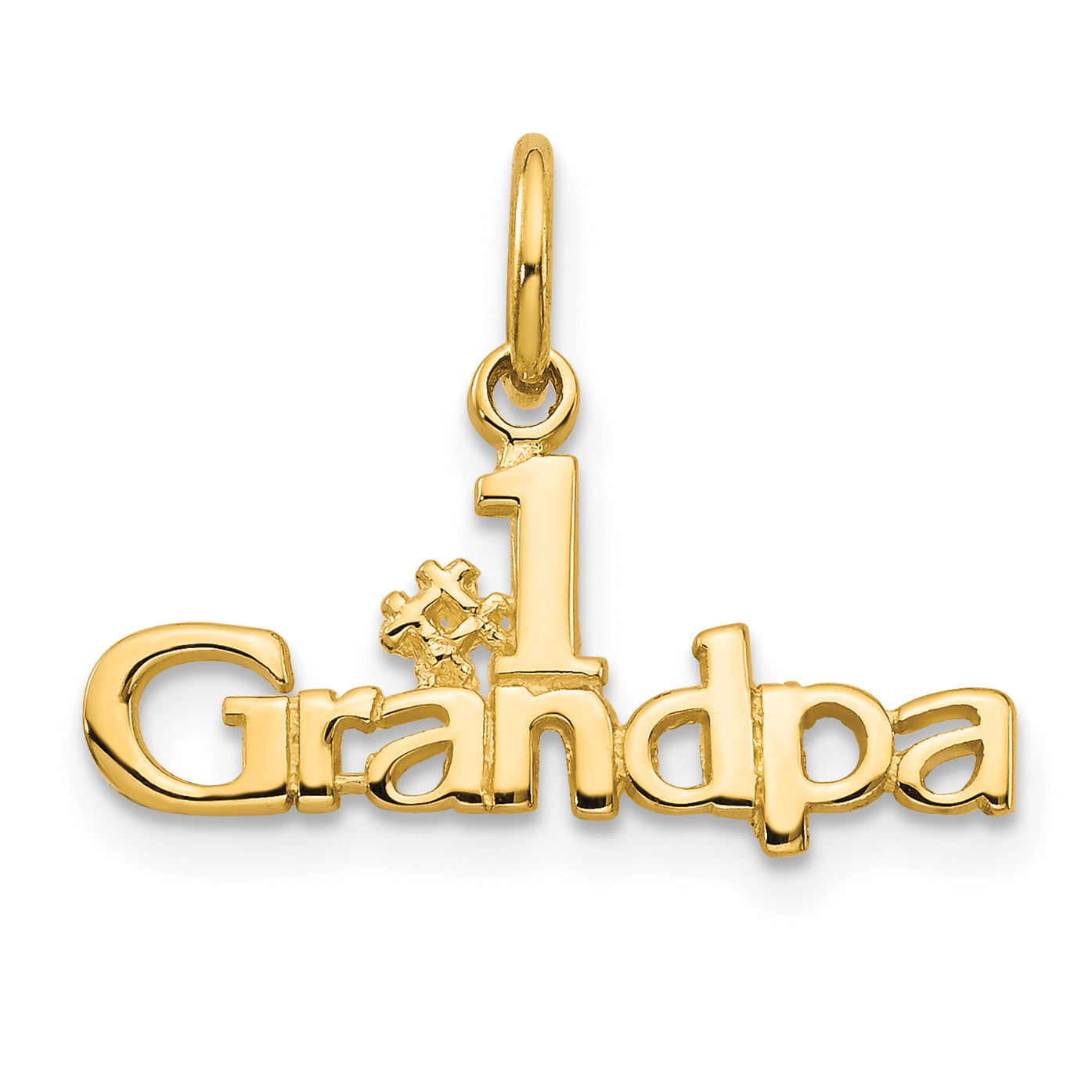 10K #1 GRANDPA Charm Main image