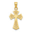 10k Reversible Cross Charm